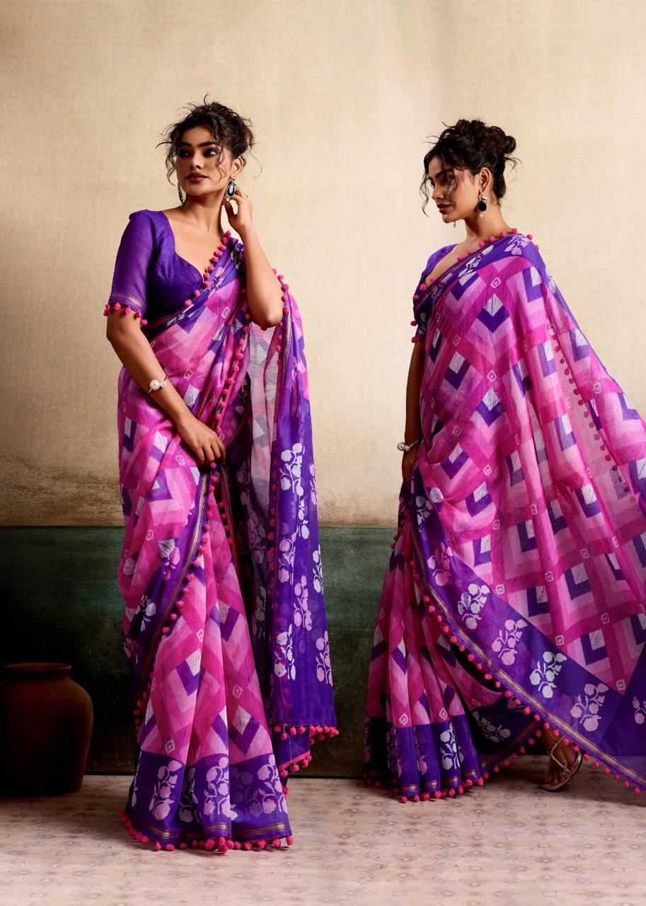Plum Geometric Charm