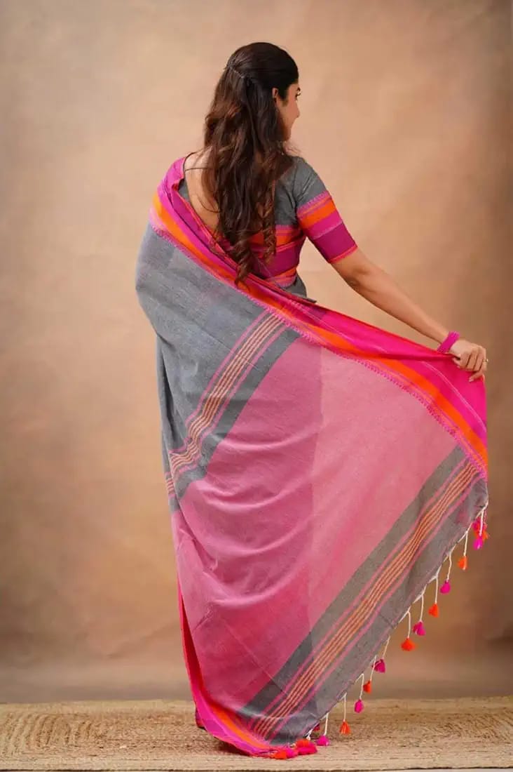 Magenta Grey Charm